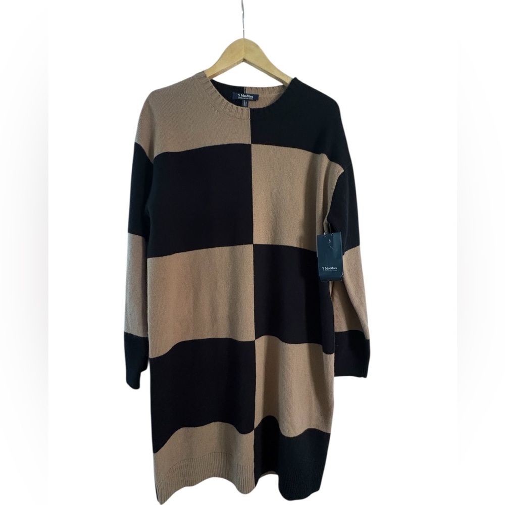 MAX MARA Patchwork Wool Cashmere Blend Knitted Ju… - image 6